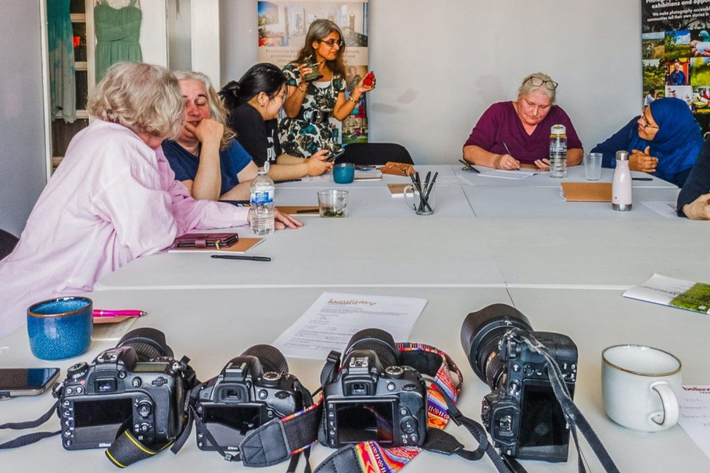 Photograph of a Women's Photography Workshop